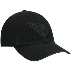 Tennessee Titans '47 Team Tonal Clean Up Adjustable Hat - Black - 47 brand