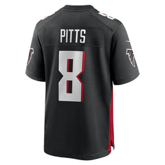 Kyle Pitts Atlanta Falcons Game Jersey - Black - Nike