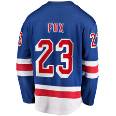 Adam Fox New York Rangers Fanatics Home Breakaway Replica Jersey - Blue | Fanatics Clearance