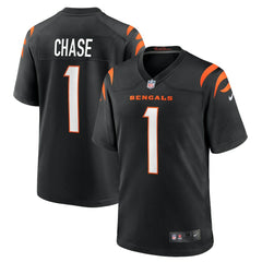 Ja'Marr Chase Cincinnati Bengals Game Jersey - Black - Nike