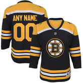 Boston Bruins Youth Home Replica Custom Jersey - Black | NHL discount