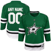 Dallas Stars Youth Home Replica Custom Jersey - Green | NHL discount