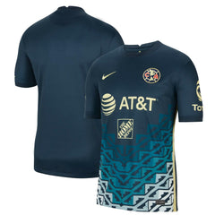 Nike - Club America Youth 2021/22 Away Breathe Stadium Replica Jersey - Navy