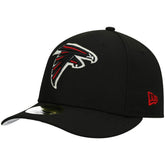 Atlanta Falcons New Era Omaha Low Profile 59FIFTY Fitted Hat - Black - NFL