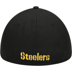 Pittsburgh Steelers New Era Omaha Low Profile 59FIFTY Fitted Hat - Black - NFL