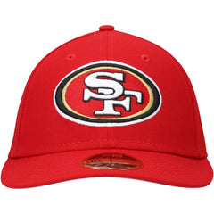 San Francisco 49ers New Era Omaha Low Profile 59FIFTY Fitted Hat - Scarlet - NFL