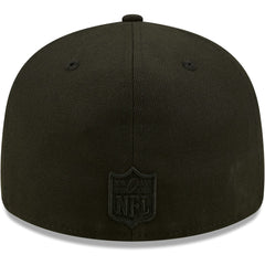 Houston Texans New Era Black on Black Low Profile 59FIFTY II Fitted Hat - Black - NFL