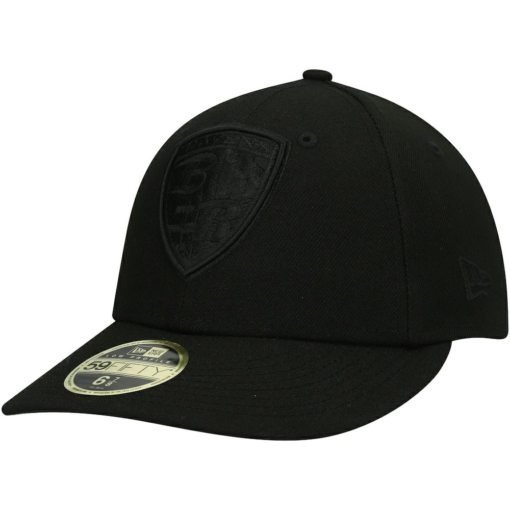 Baltimore Ravens New Era Black on Black Low Profile 59FIFTY II Fitted Hat - Black - NFL