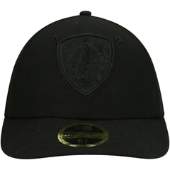 Baltimore Ravens New Era Black on Black Low Profile 59FIFTY II Fitted Hat - Black - NFL