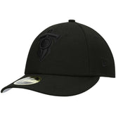 Tennessee Titans New Era Alternate Logo Black on Black Low Profile 59FIFTY II Fitted Hat - Black - NFL