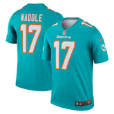 Jaylen Waddle Miami Dolphins Legend Player Performance Top - Aqua - Nike