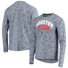 Houston Texans MSX by Michael Strahan Camo Performance Long Sleeve T-Shirt - Navy - NFL