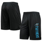 Carolina Panthers MSX by Michael Strahan Training Shorts - Black - NFL