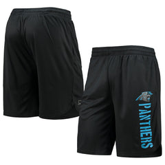 Carolina Panthers MSX by Michael Strahan Training Shorts - Black - NFL