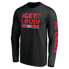 Kansas City Chiefs Hometown Collection Facemask Long Sleeve T-Shirt - Black - Fanatics