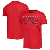Tampa Bay Buccaneers '47 Team Stripe T-Shirt - Red - 47 brand