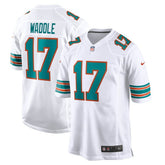 Jaylen Waddle Miami Dolphins Game Jersey - White - Nike
