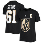 Mark Stone Vegas Golden Knights Youth Player Name & Number T-Shirt - Black | NHL discount