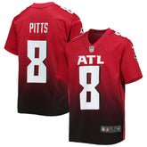 Kyle Pitts Sr. Atlanta Falcons Youth Game Jersey - Red - Nike