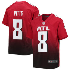 Kyle Pitts Sr. Atlanta Falcons Youth Game Jersey - Red - Nike