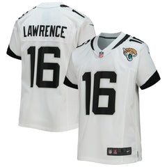 Trevor Lawrence Jacksonville Jaguars Youth Game Jersey - White - Nike