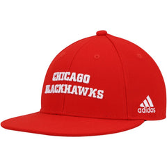 Chicago Blackhawks adidas Snapback Hat - Red | Adidas Clearance