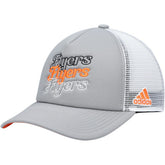 Philadelphia Flyers adidas Women's Foam Trucker Snapback Hat - Gray/White | Adidas Lifestyle