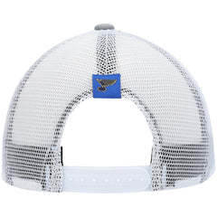 St. Louis Blues adidas Women's Foam Trucker Snapback Hat - Gray/White | Adidas near me