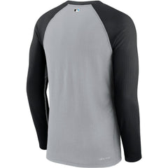 Miami Marlins Nike Game Authentic Collection Performance Raglan Long Sleeve T-Shirt for sale