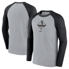 Chicago White Sox Nike Game Authentic Collection Performance Raglan Long Sleeve T-Shirt Discount