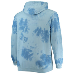 Fanatics New York Knicks Big & Tall Wordmark Cloud Dye Pullover Hoodie Blue