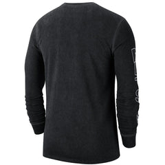 Nike Brooklyn Nets Courtside Retro Elevated Long Sleeve T-Shirt Black