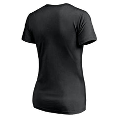 Alvin Kamara New Orleans Saints Women's Checkdown V-Neck T-Shirt - Black - NFL