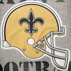 New Orleans Saints Starter Locker Room Throwback End Zone Pullover Sweatshirt - Gray - NFL