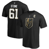 Mark Stone Vegas Golden Knights Fanatics Authentic Stack Player Name & Number Captain Patch T-Shirt - Black | Fanatics near me