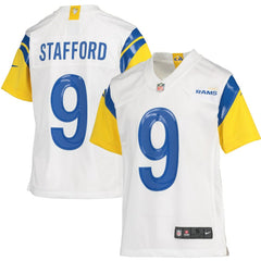 Matthew Stafford Los Angeles Rams Youth Game Jersey - White - Nike