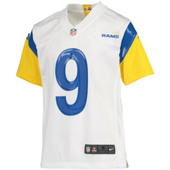 Matthew Stafford Los Angeles Rams Youth Game Jersey - White - Nike