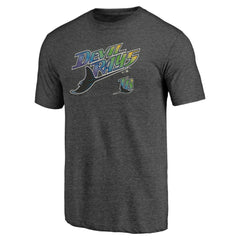 Tampa Bay Rays Fanatics Cooperstown Collection Series Sweep Tri-Blend T-Shirt Outlet