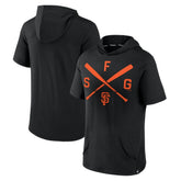 San Francisco Giants Fanatics Iconic Rebel Short Sleeve Hooded Top Near Me