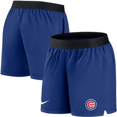 Chicago Cubs Nike Women's Authentic Collection Flex Vent Max Performance Shorts for sale