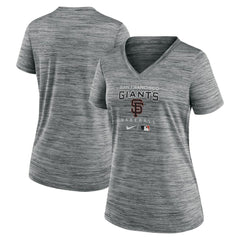 San Francisco Giants Nike Women's Authentic Collection Velocity Performance V-Neck T-Shirt Outlet