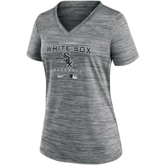Chicago White Sox Nike Women's Authentic Collection Velocity Performance V-Neck T-Shirt Sale