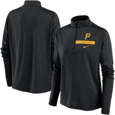 Pittsburgh Pirates Nike Women's Primetime Local Touch Pacer Quarter-Zip Top Discount