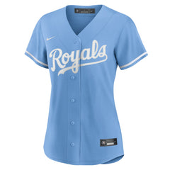 Kansas City Royals Nike Women's Alternate Replica Team Logo Jersey Discount