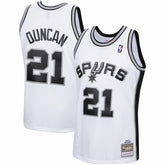Mitchell & Ness Tim Duncan San Antonio Spurs 1998/99 Hardwood Classics Swingman Jersey White