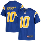 Justin Herbert Los Angeles Chargers Youth Game Jersey - Royal - Nike