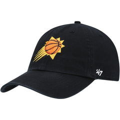 47 brand Phoenix Suns '47 Core Logo Clean Up Adjustable Hat Black