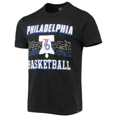 47 brand Philadelphia 76ers '47 City Edition Club T-Shirt Black