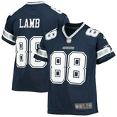 CeeDee Lamb Dallas Cowboys Youth Player Game Jersey - Navy - Nike