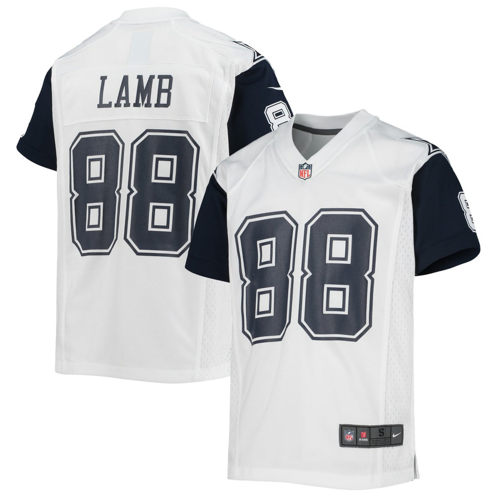 CeeDee Lamb Dallas Cowboys Youth Alternate Game Jersey - White - Nike